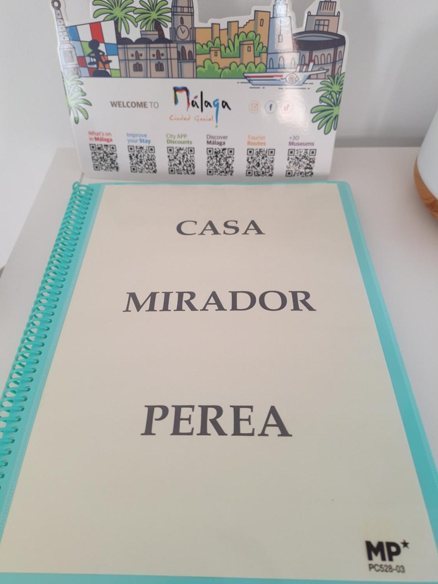 马拉加Casa Mirador Perea公寓 外观 照片